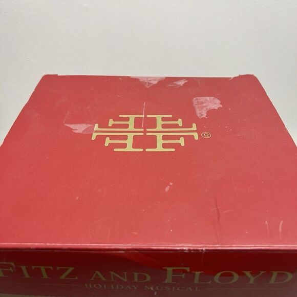 Fritz And Floyd Snowman Musical Figurine "We‎ Wish You A Merry Christmas" - Picture 12 of 12